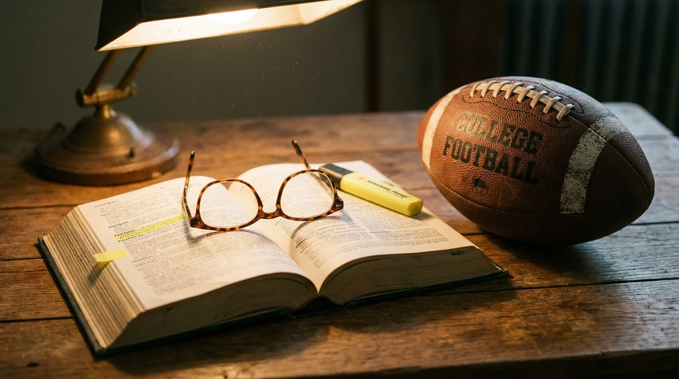 Glosario completo de términos de apuestas en college football en español
