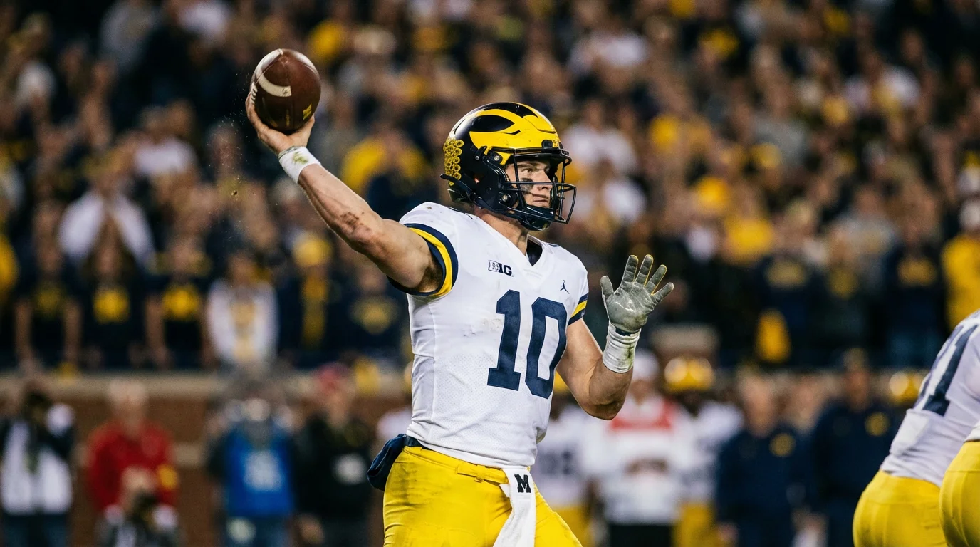 Mercados de prop bets en el College Football Playoff con ejemplos de apuestas de jugador