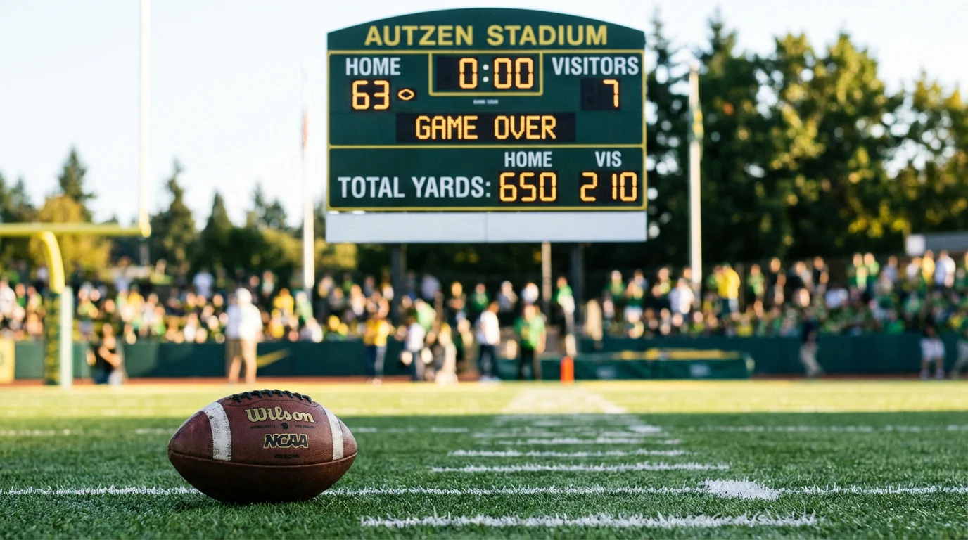 Explicación visual del spread en apuestas de college football con líneas y puntos de hándicap
